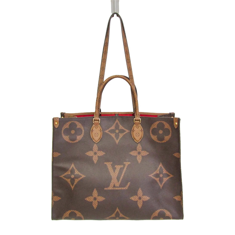 Louis Vuitton Monogram Reverse On The Go GM M45320 Women's Shoulder Bag,Tote ...
